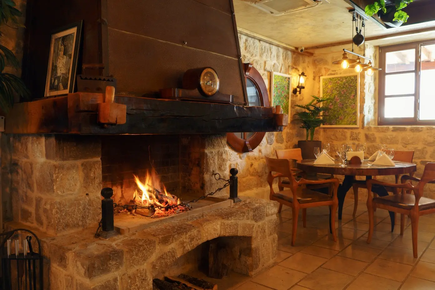 Rustico stone interior